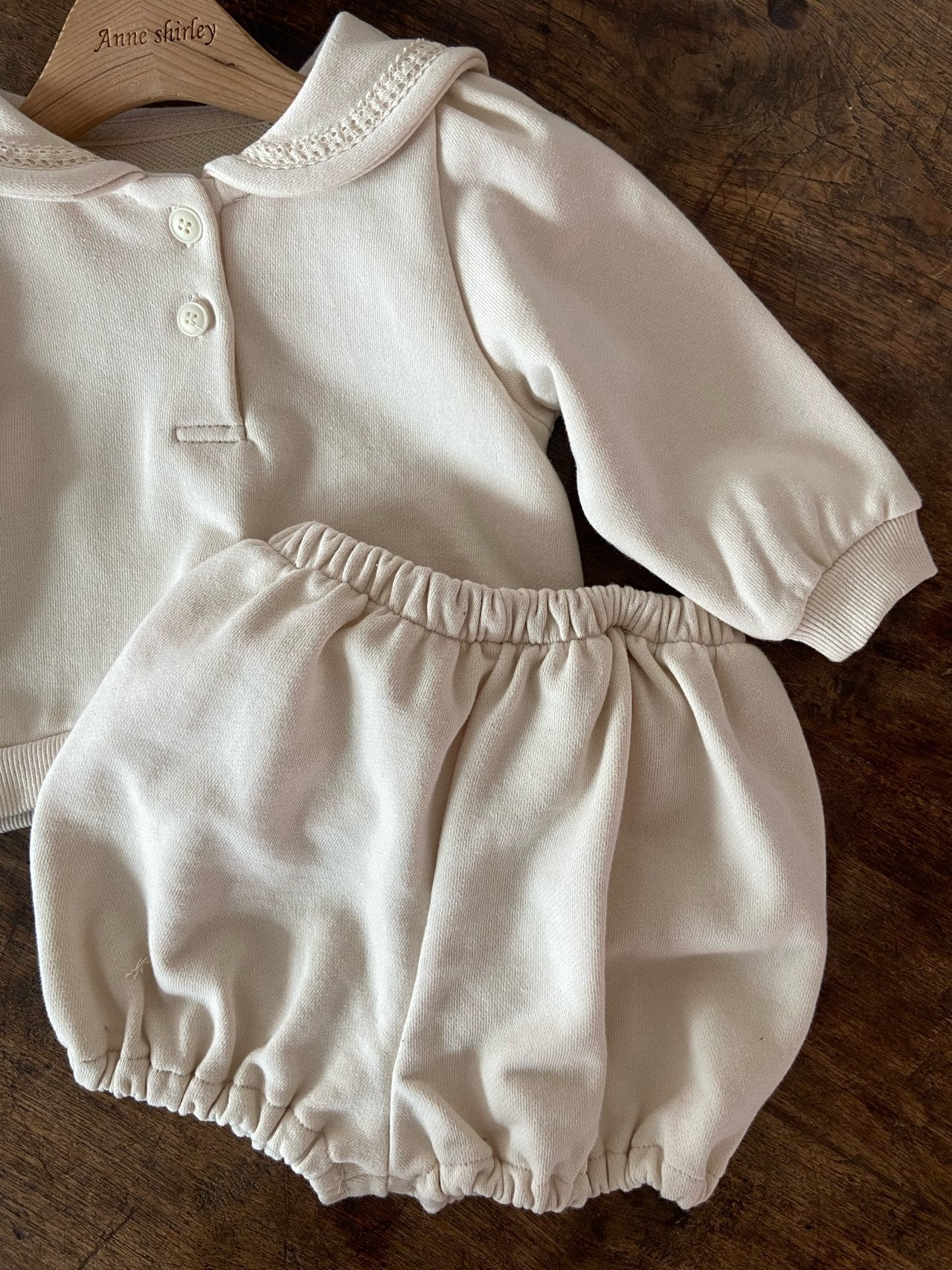 Pure Sailor Top & Bloomer Set