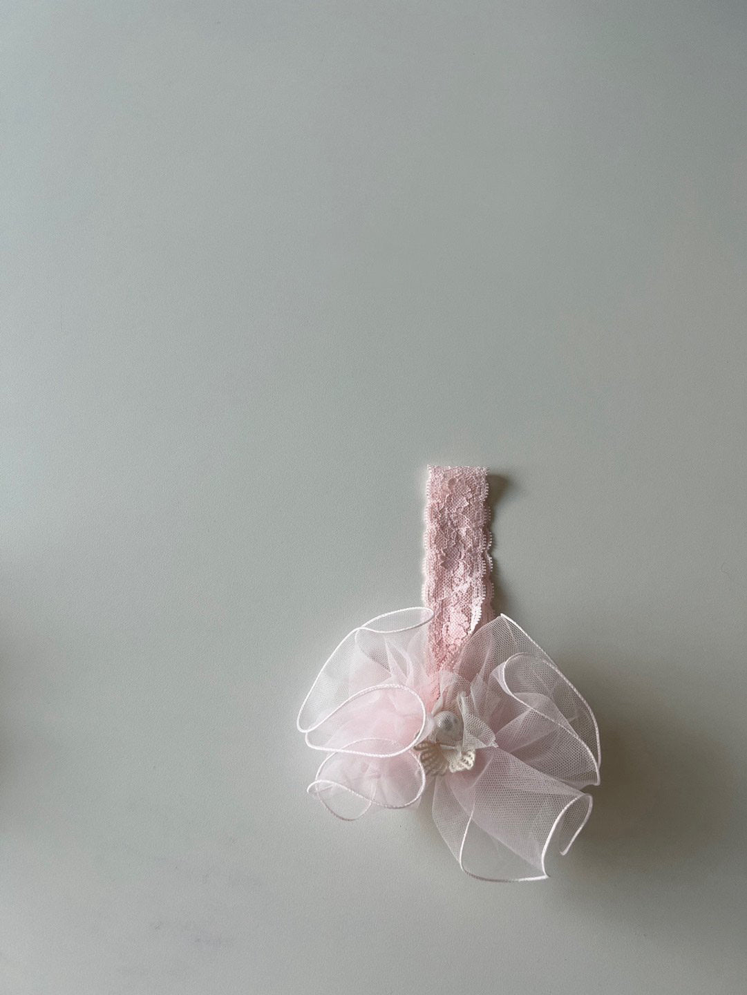 Pearl Lace Headband_ 2 Colors