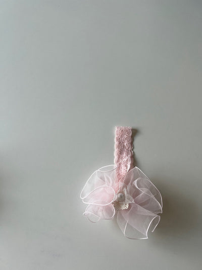 Pearl Lace Headband_ 2 Colors