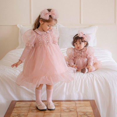 Eloise Oganza Dress Romper_ Pink