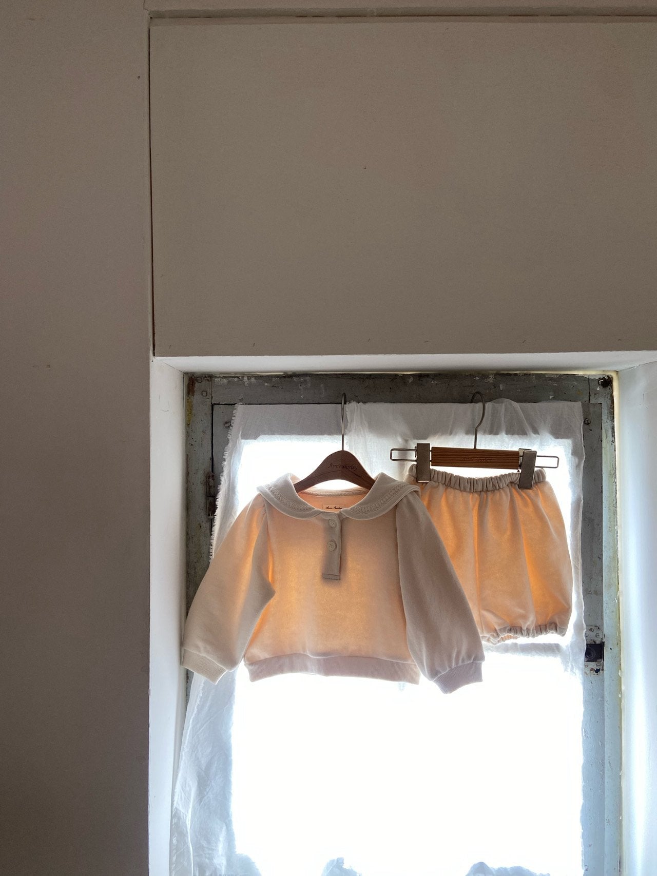 Pure Sailor Top & Bloomer Set
