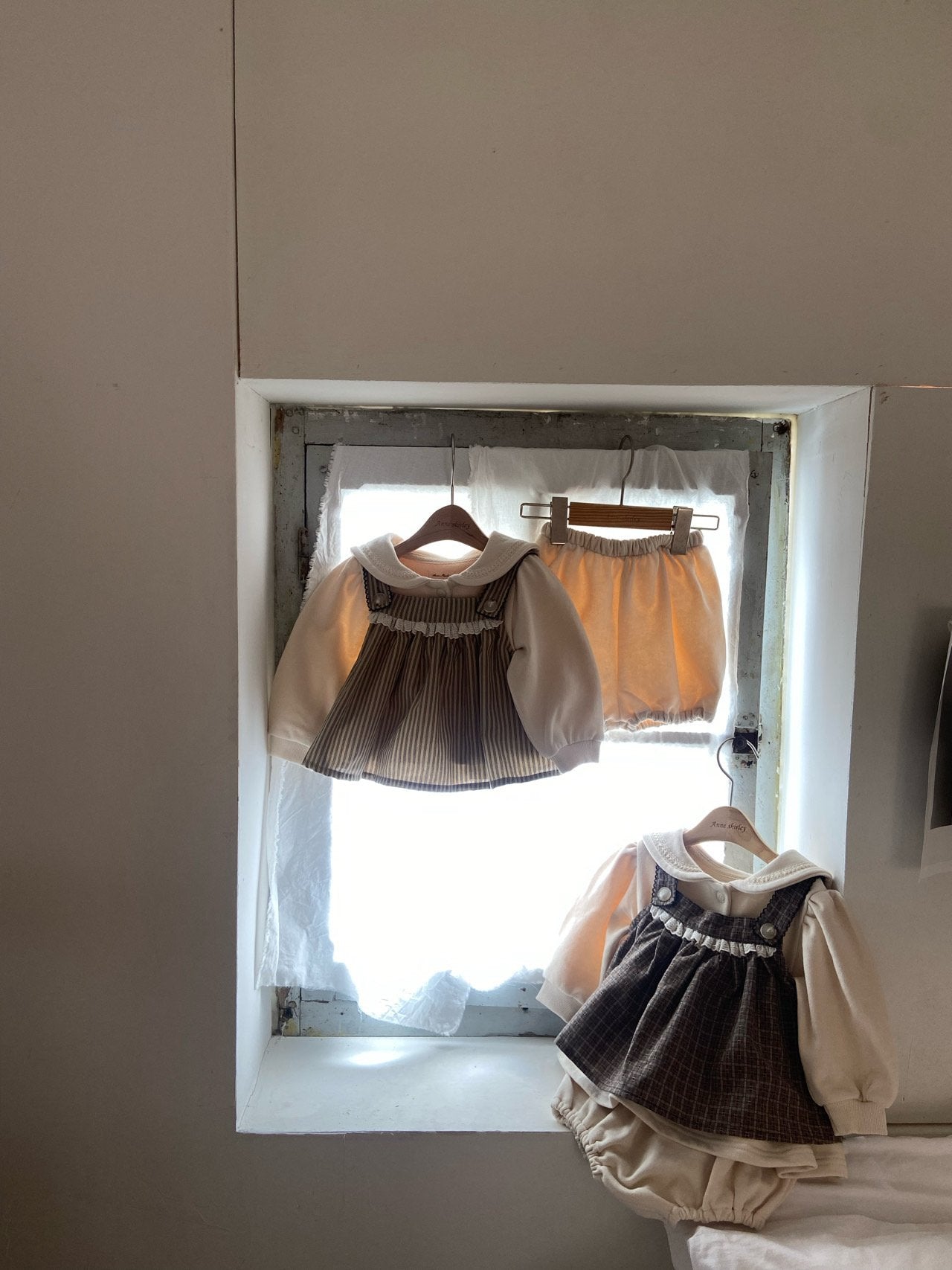 Pure Sailor Top & Bloomer Set
