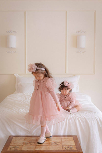 Eloise Oganza Dress Romper_ Pink