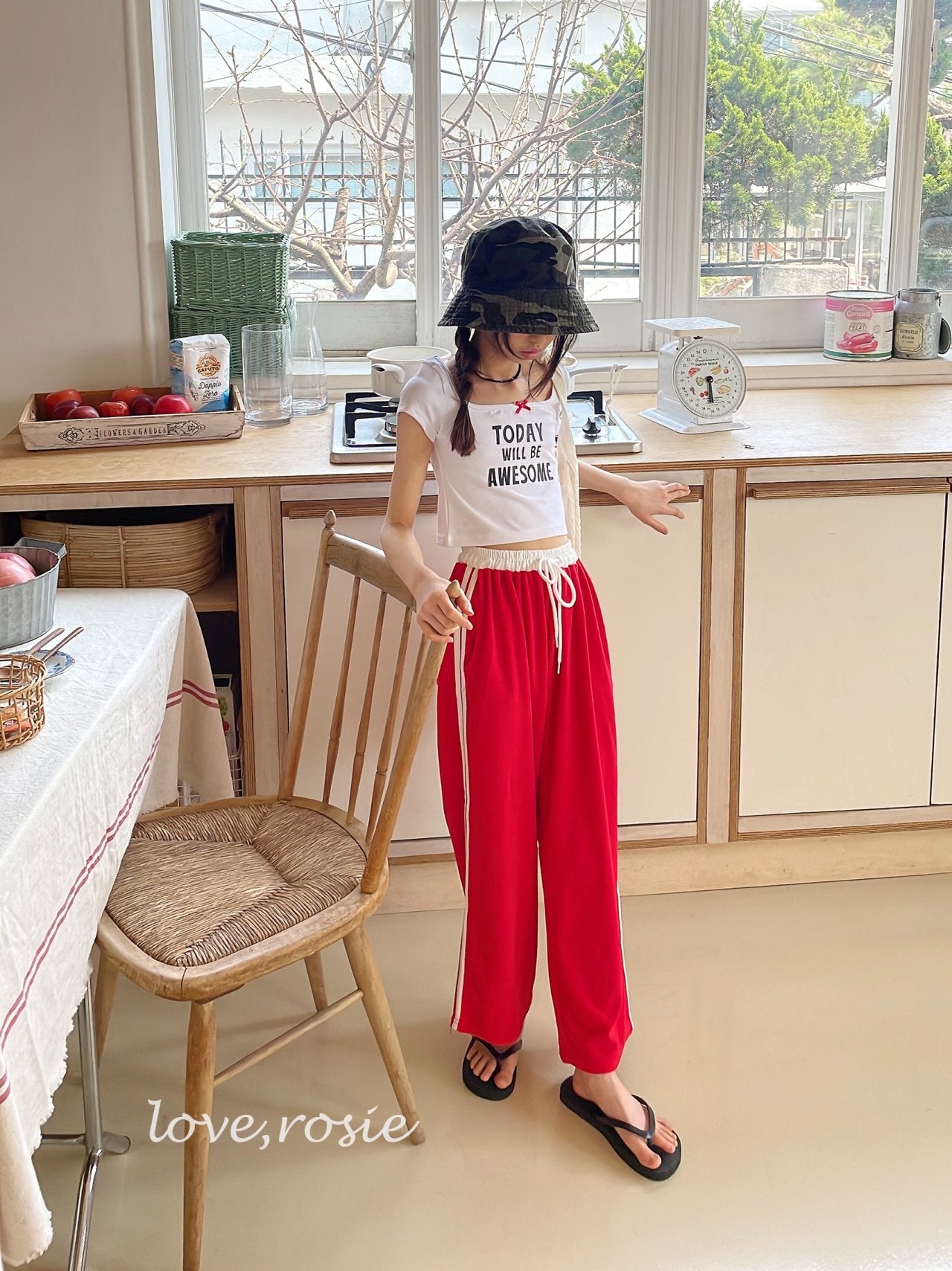 Terry Tape Pants_ 4 Colors (Wholesale)