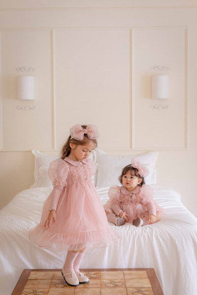 Eloise Oganza Dress Romper_ Pink