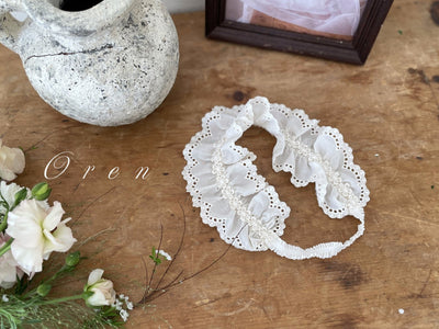 Blanc Lace Hairband (Wholesale)