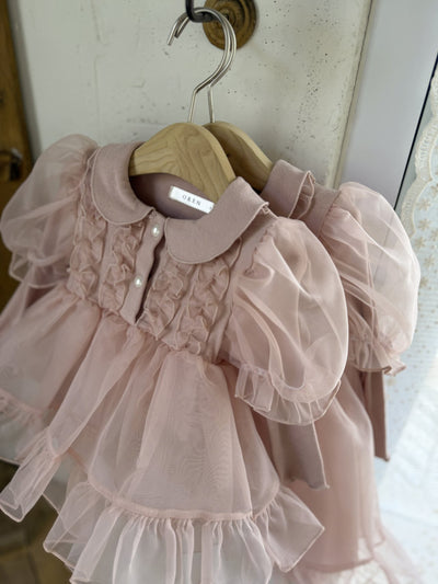 Eloise Oganza Dress Romper_ Pink