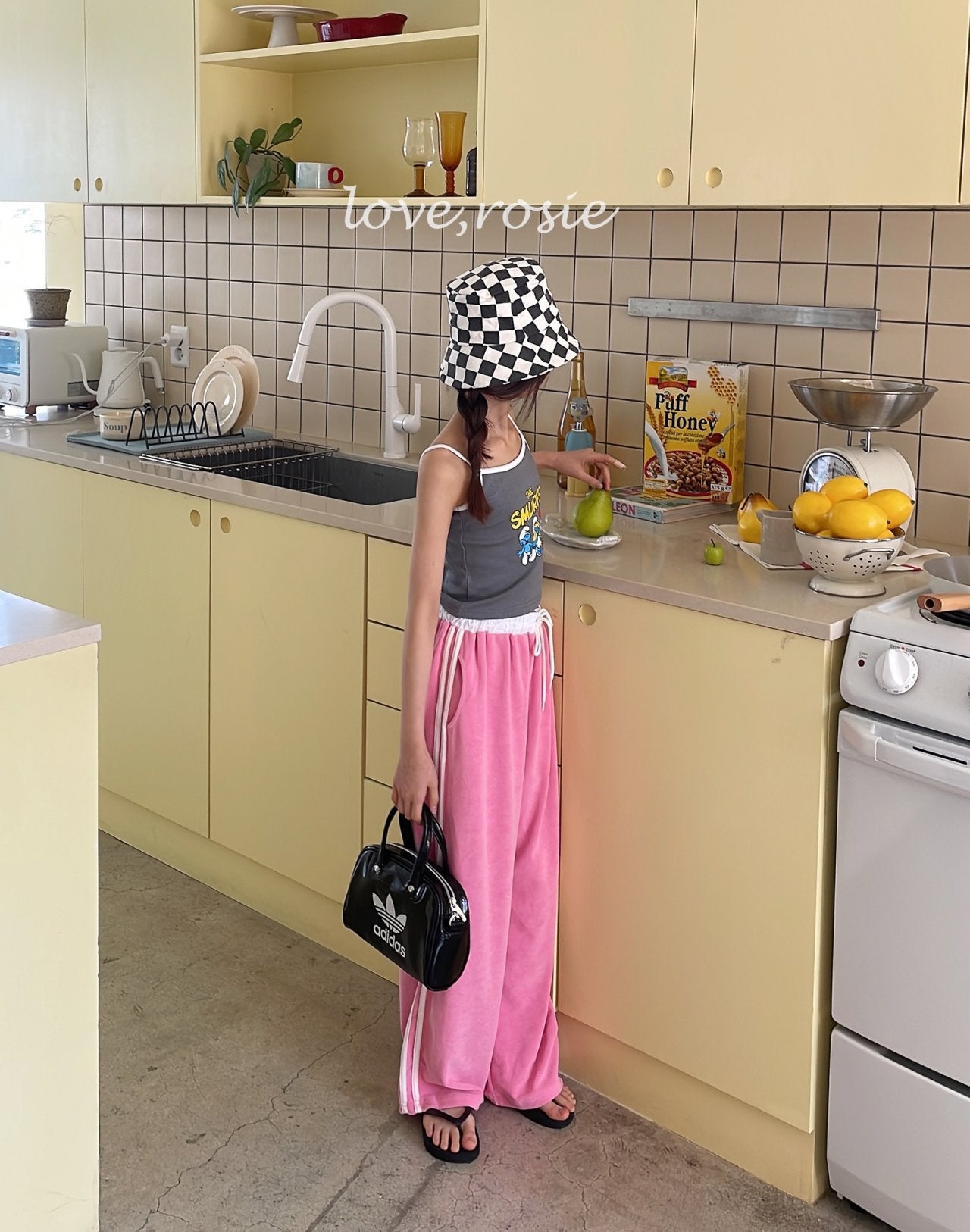 Terry Tape Pants_ 4 Colors (Wholesale)