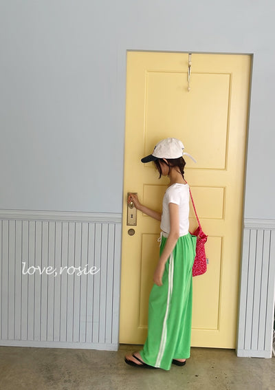 Terry Tape Pants_ 4 Colors (Wholesale)