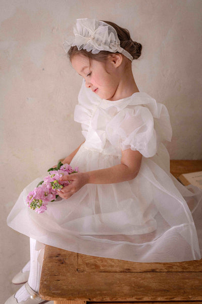 Emma Organza Cutting Hairband