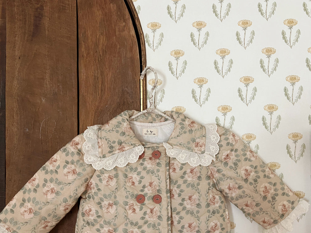 Rose Lace Padded Jumper