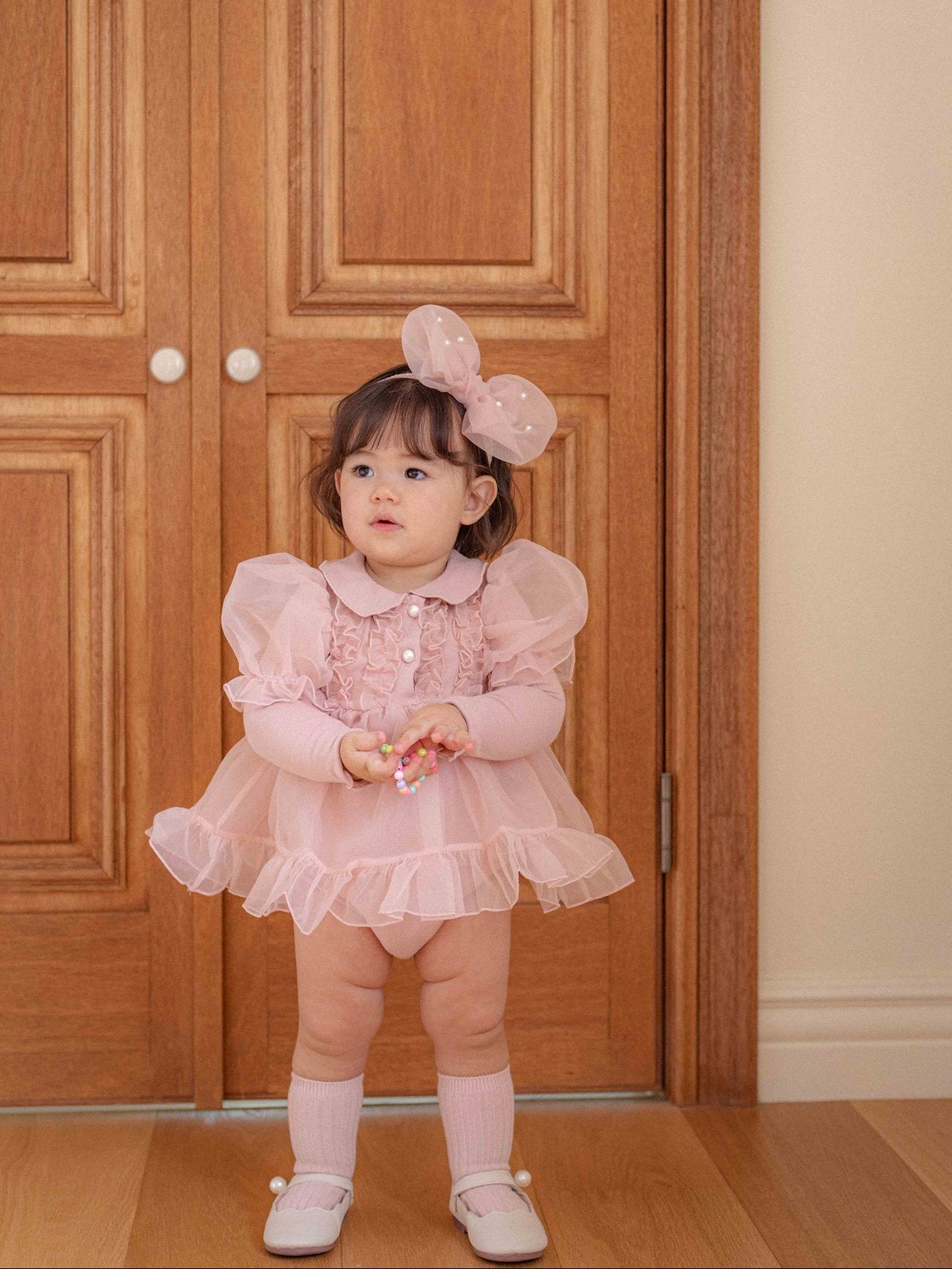 Eloise Oganza Dress Romper_ Pink