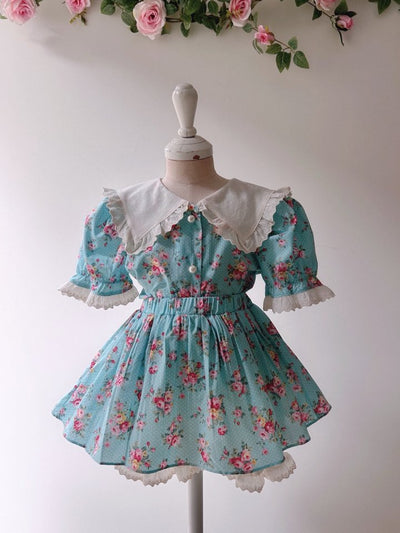 Haro Blouse and Skort Set