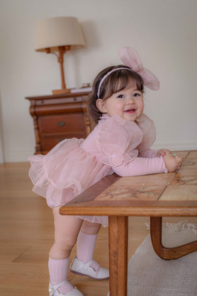 Eloise Oganza Dress Romper_ Pink