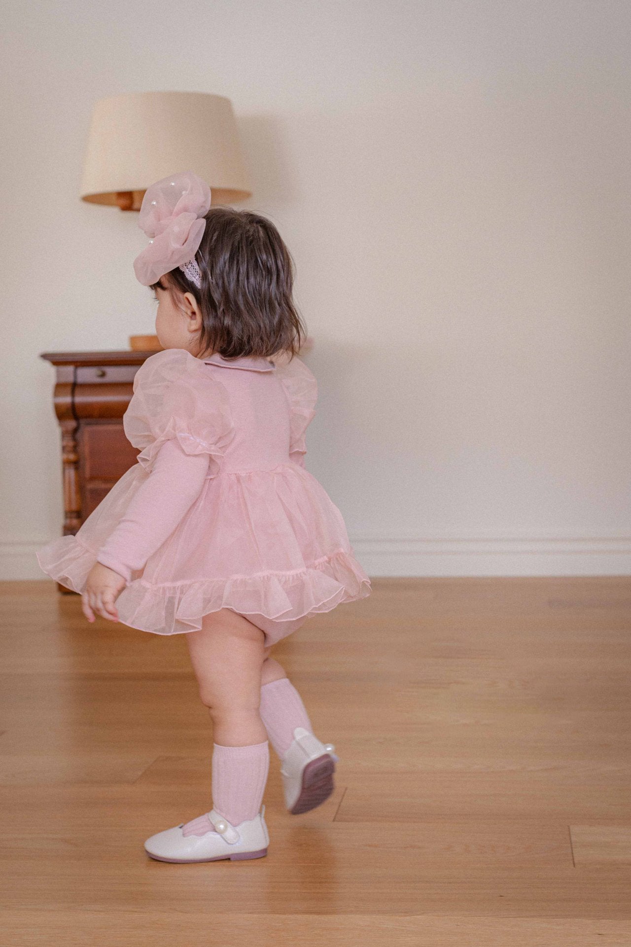 Eloise Oganza Dress Romper_ Pink