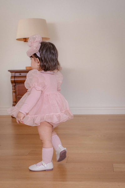 Eloise Oganza Dress Romper_ Pink