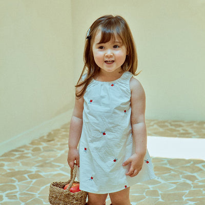 Tulip Embroidery Dress