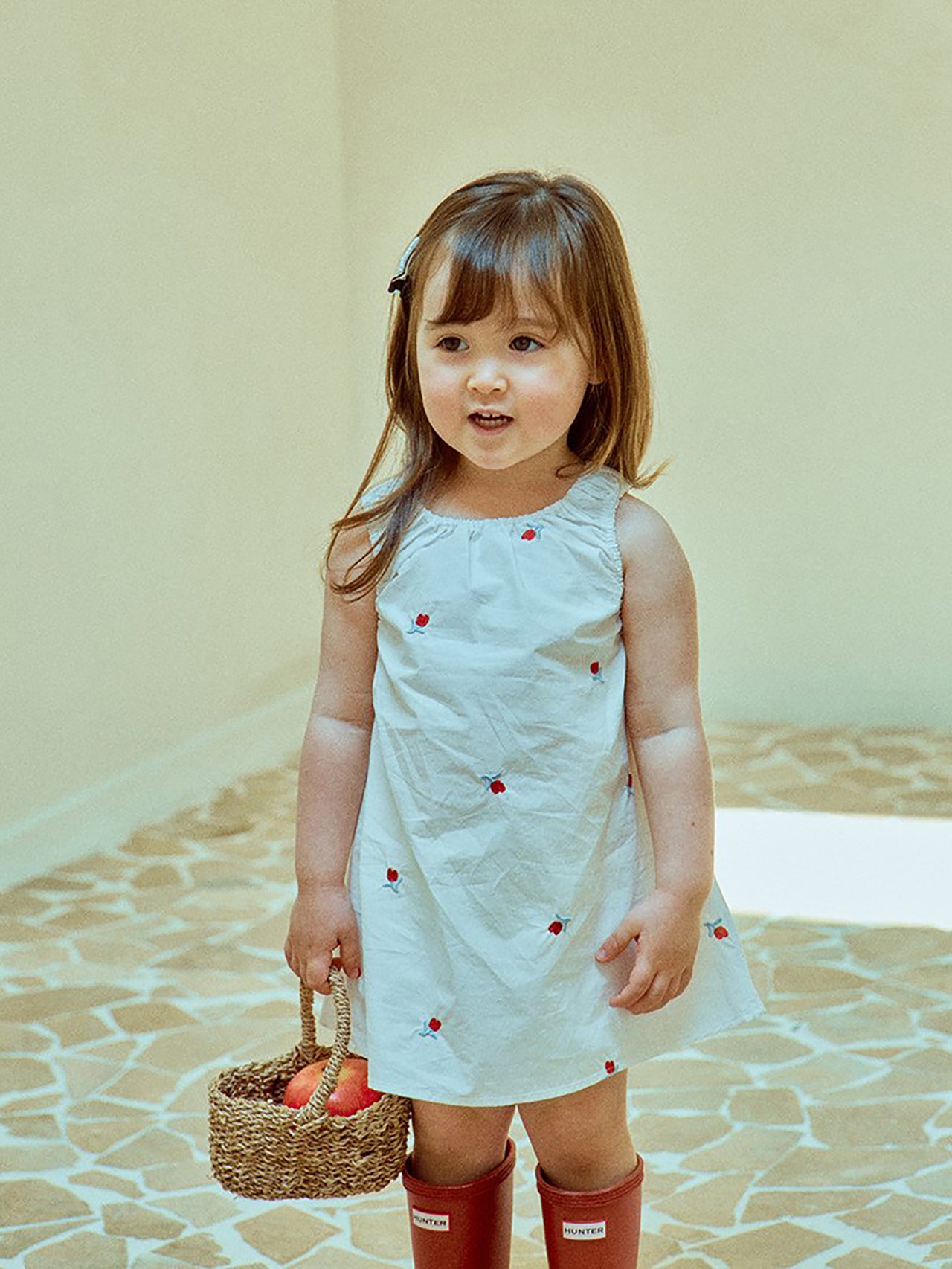 Tulip Embroidery Dress