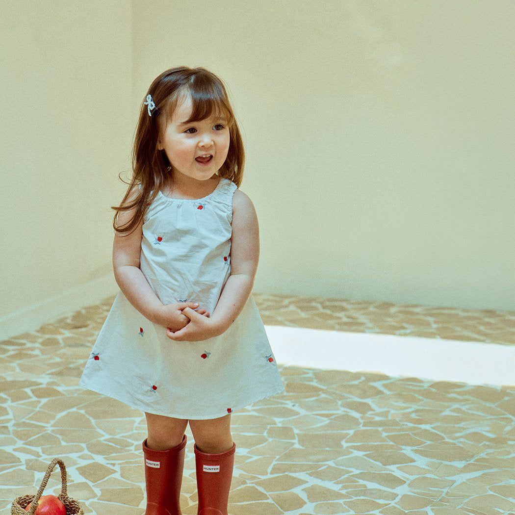 Tulip Embroidery Dress