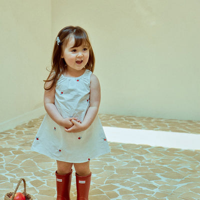 Tulip Embroidery Dress
