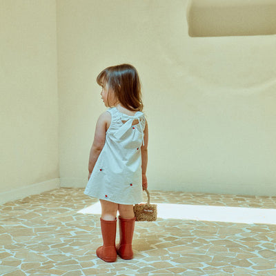 Tulip Embroidery Dress