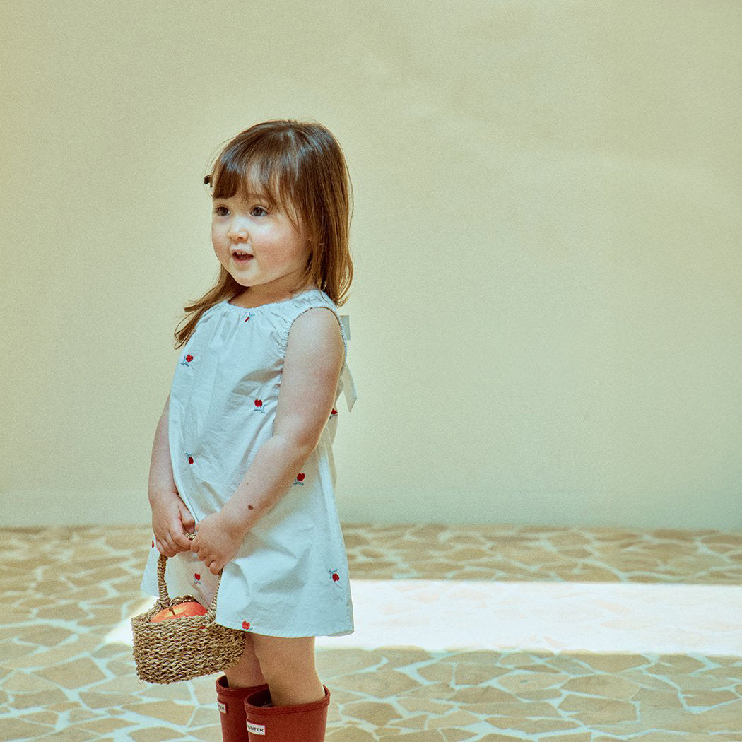 Tulip Embroidery Dress