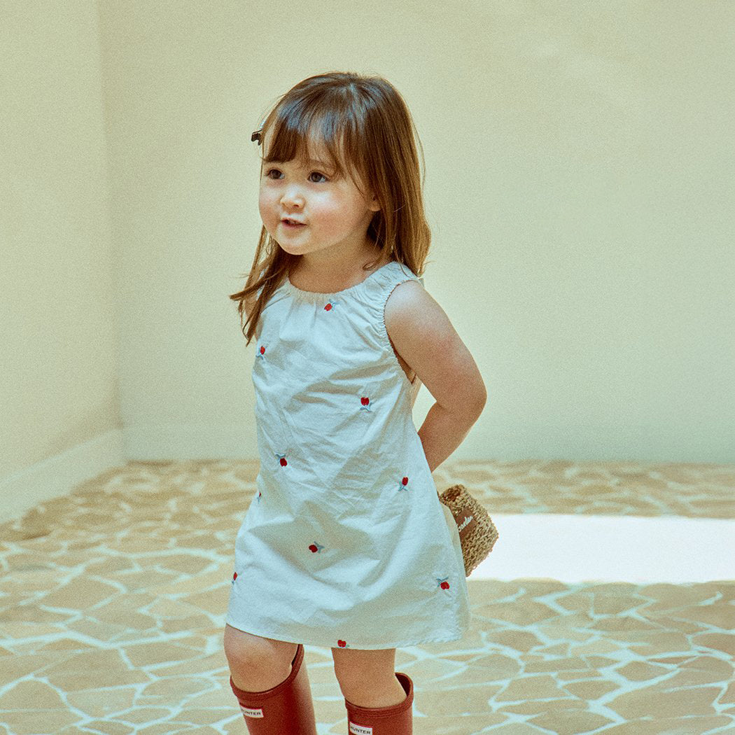 Tulip Embroidery Dress