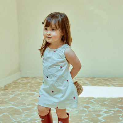 Tulip Embroidery Dress