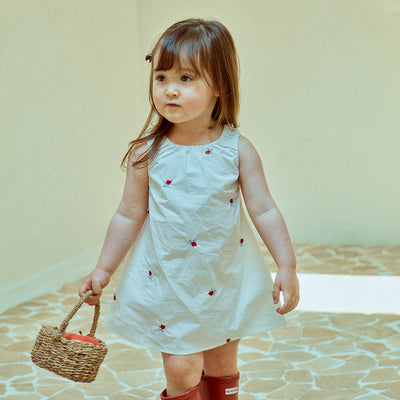 Tulip Embroidery Dress