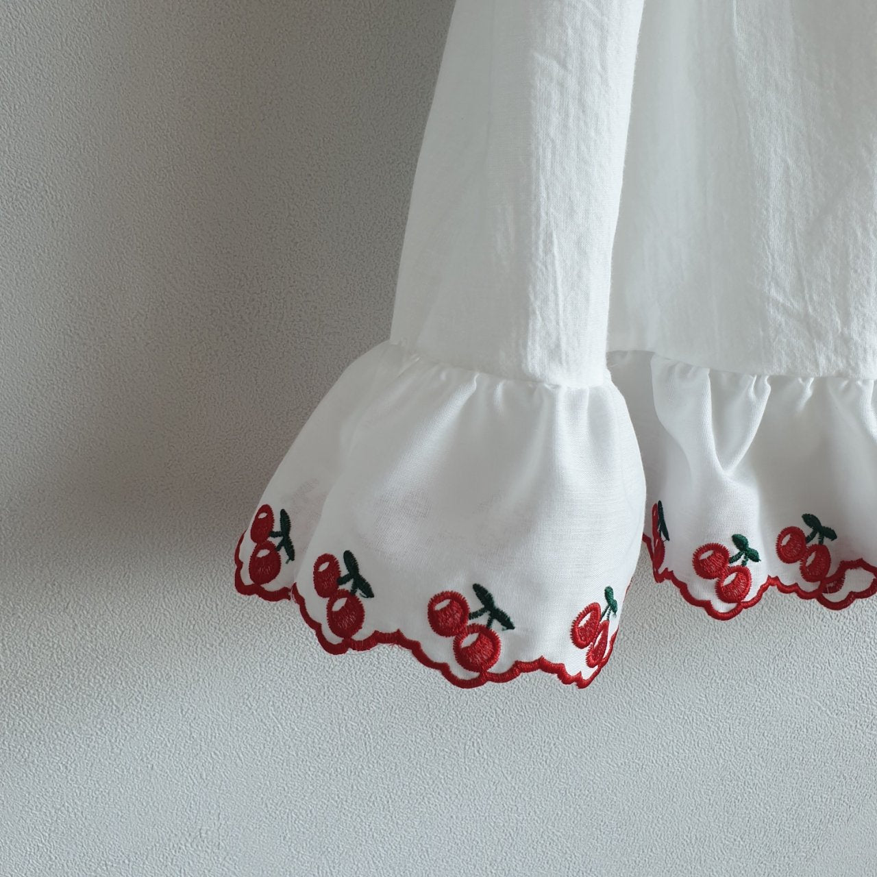 Cherry Embroidery Dress