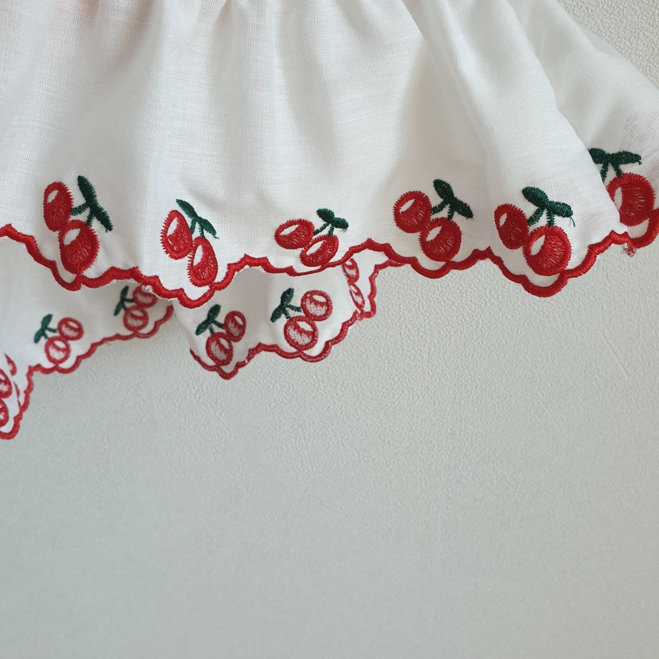 Cherry Embroidery Dress