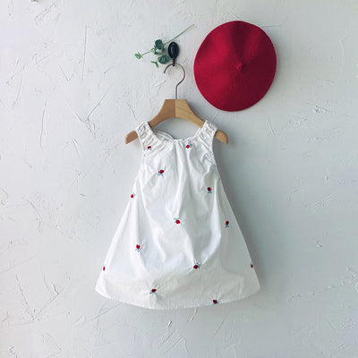 Tulip Embroidery Dress