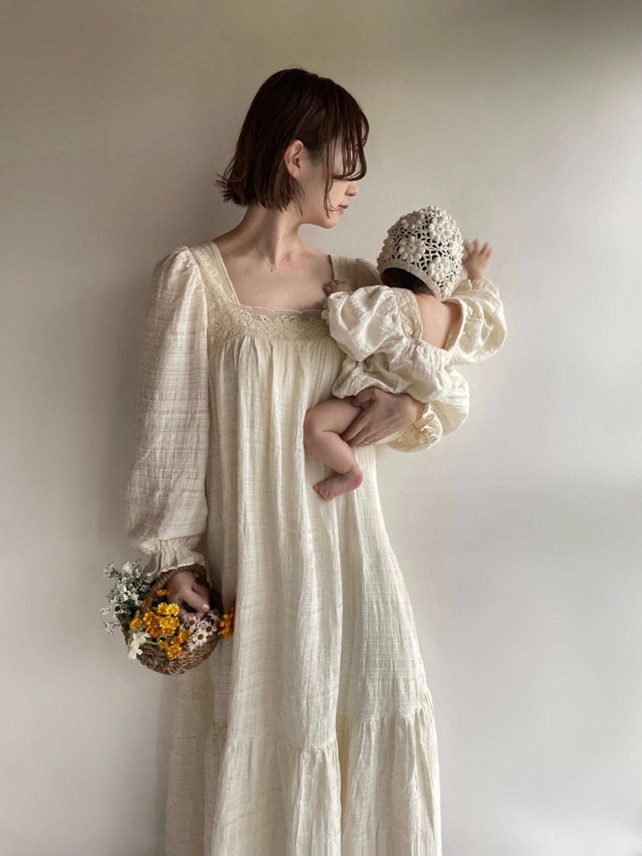 Rosie Adult Dress _Cream