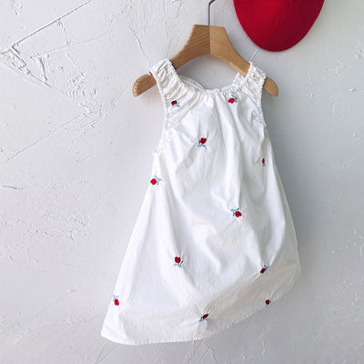 Tulip Embroidery Dress