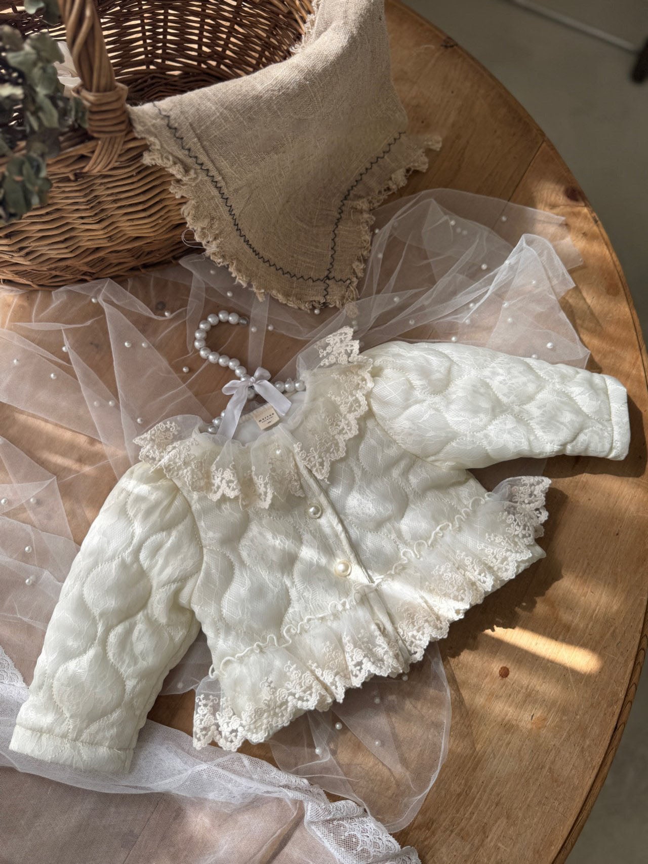 Lace Quilted Jacket