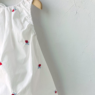 Tulip Embroidery Dress