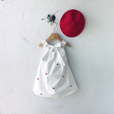 Tulip Embroidery Dress