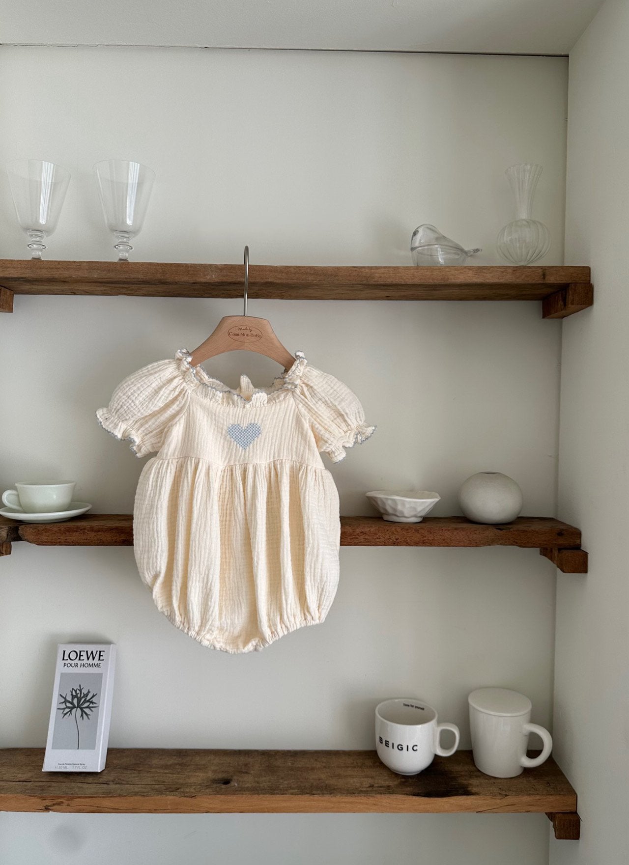 Heart Pincoat Romper