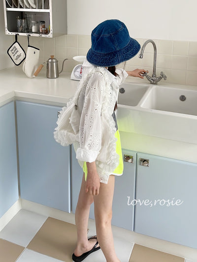 Eyelet Punching Adult Shirts (Wholesale)