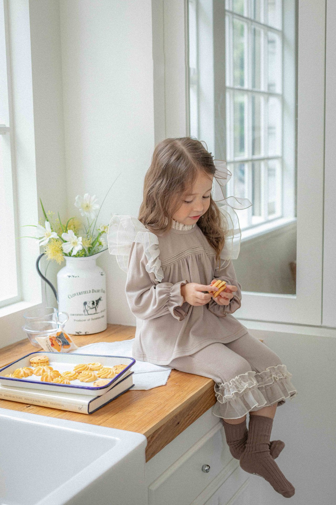 Rosie Frill Top and Pants Set