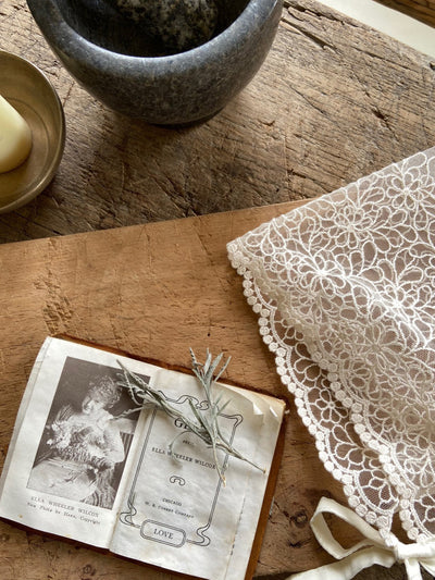 Whisper Lace Bonnets - 4 Types
