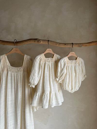 Rosie Romper_ Cream