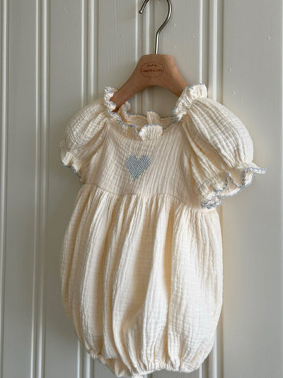 Heart Pincoat Romper