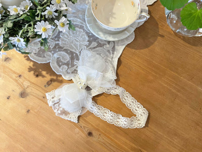 Pearl Ribbon Hairband
