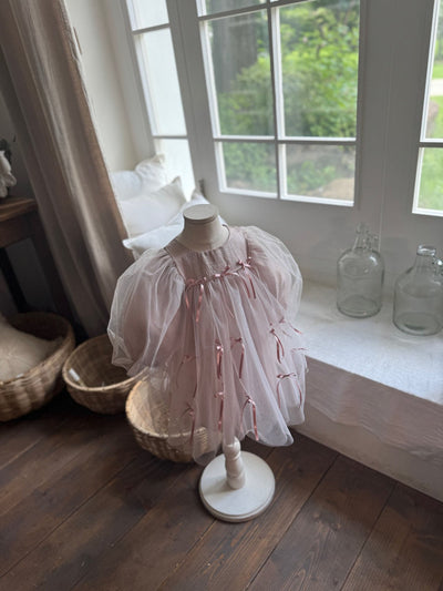 M Ribbon Dress _2 Colors