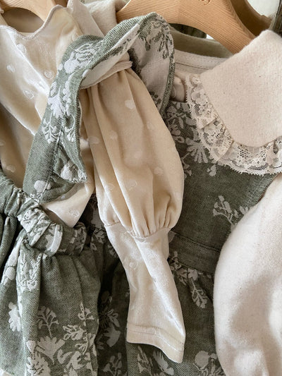 Frill Suspender Skirt Bloomer