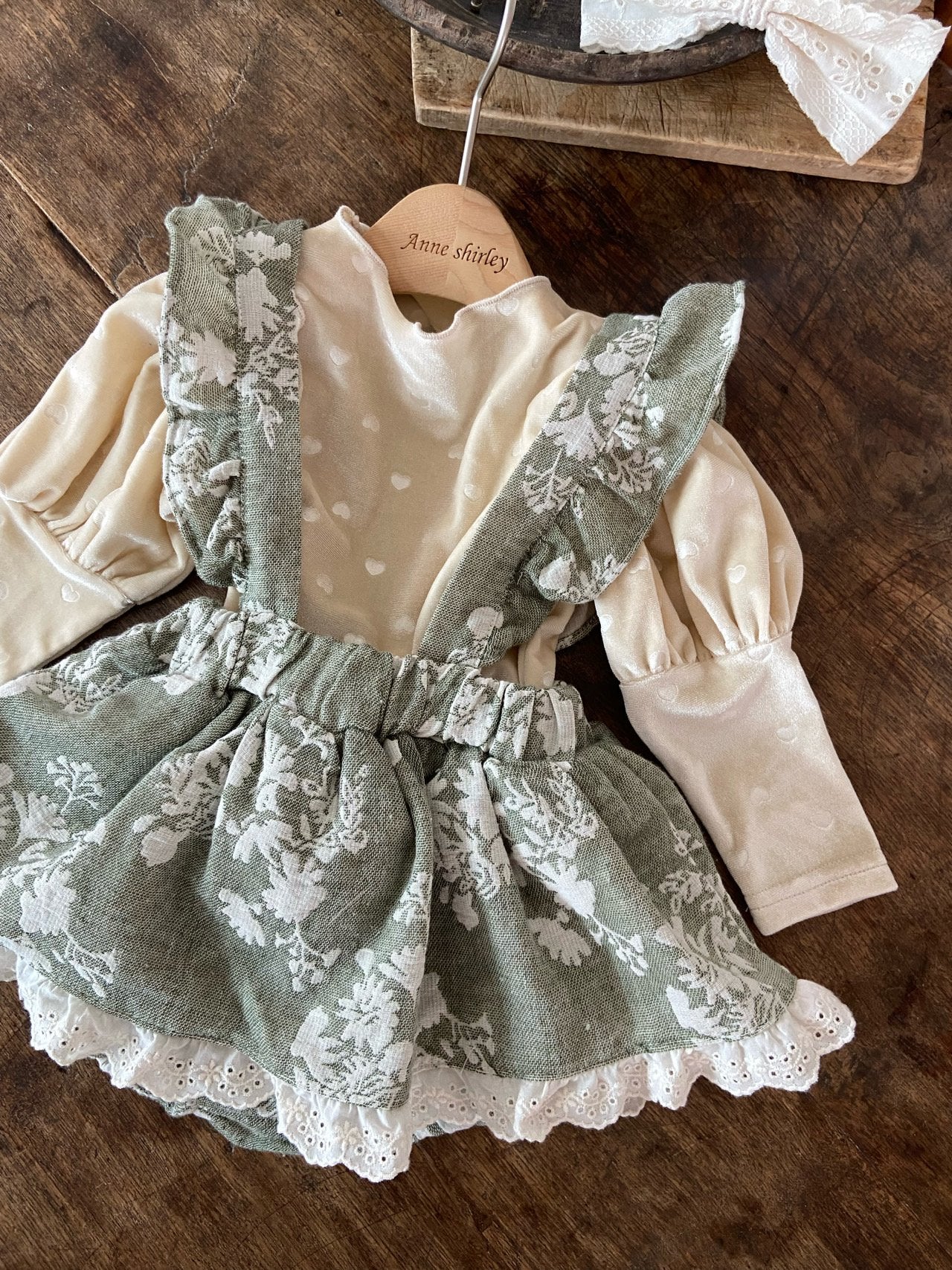 Frill Suspender Skirt Bloomer