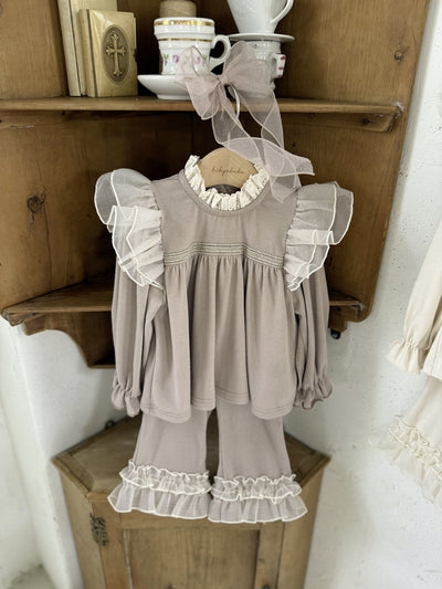 Rosie Frill Top and Pants Set