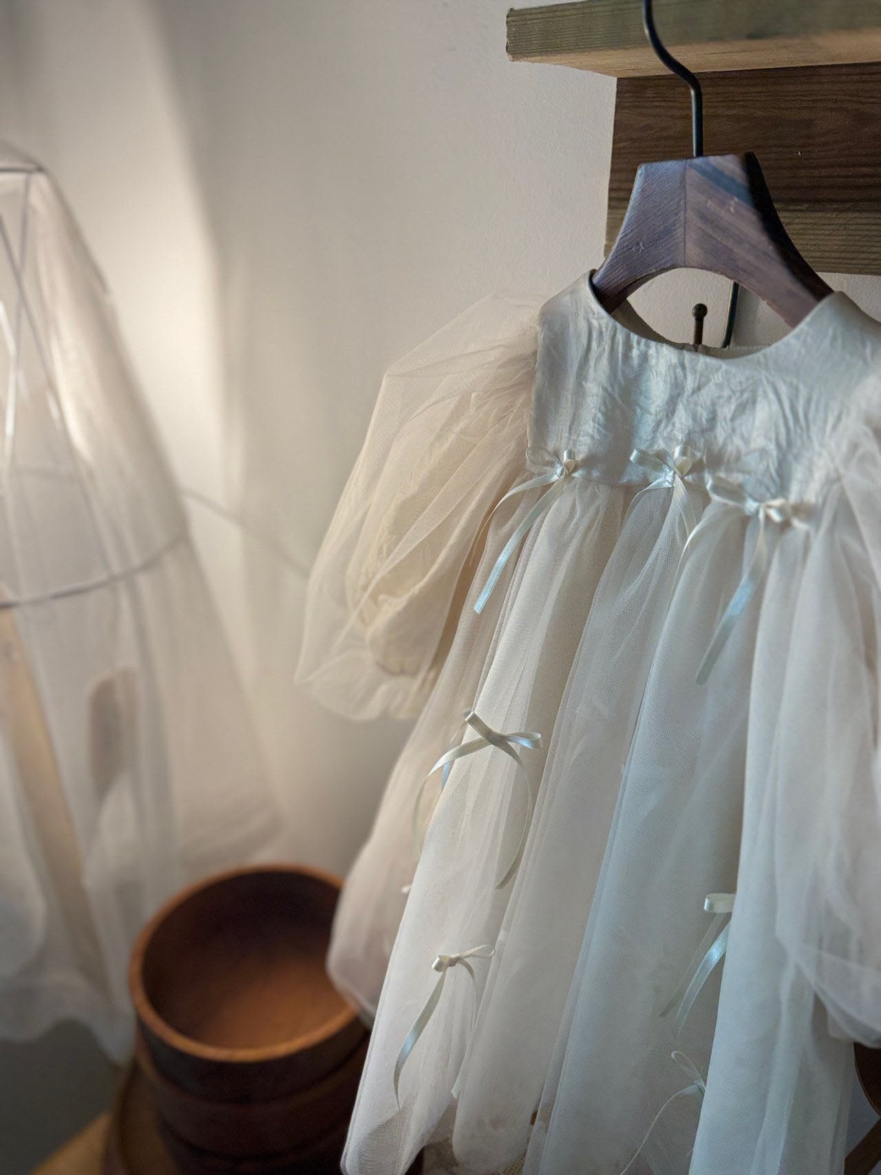M Ribbon Dress _2 Colors