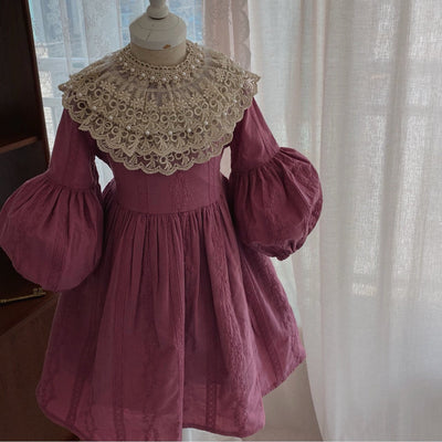 Vintage Pearl Frill Neck Collar